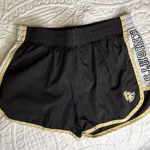 UCF Colosseum Black and Gold Women's Athletic Shorts